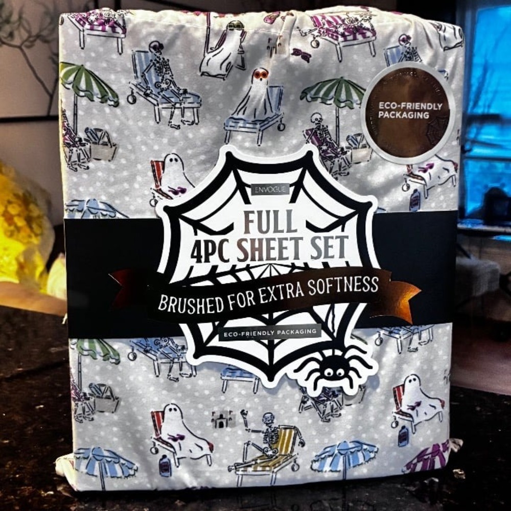 Summerween Skeletons and Ghost Beach Day FULL Sheet Set NEW Viral